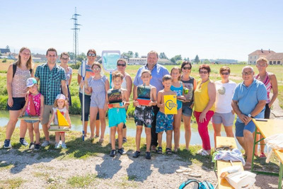 Sankt Leonhard. Bestes Sommerwetter beim Abschluss des Ferienspiels