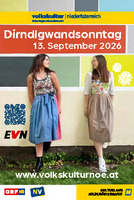 Dirndlgwandsonntag am 13. September in ganz Niederösterreich.