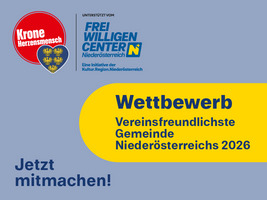 Vereinsfreundlichste Gemeinde - anmelden bis 21. September!