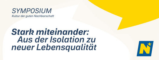 Symposium Nachbaschaft am 20. Oktober in St.Pölten.