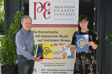 Klassikkonzerte „Pielacher Classics“: Obmann und künstlerischer Leiter Gerhard Habl 