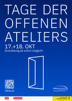 Tage der offenen Ateliers im Oktober - jetzt anmelden!