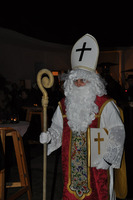 Der Nikolaus im Brandlhof in Radlbrunn.