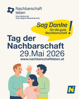 Tag der Nachbarschaft am 29. Mai